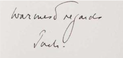 JFK signature